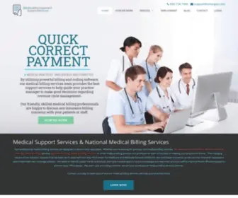 MMSSpro.com(Professional Medical Billing Services) Screenshot