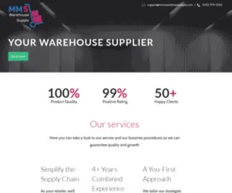 MMswarehousesupply.com(MMS Warehouse Supply) Screenshot