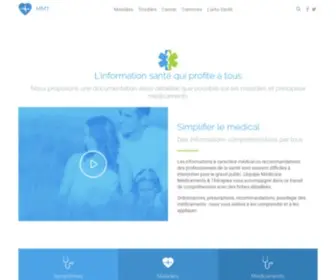 MMT-FR.org(Médecine Médicaments et Thérapies) Screenshot