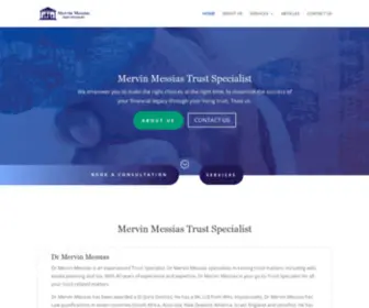 MMtrustspecialist.co.za(Dr Mervin Messias) Screenshot