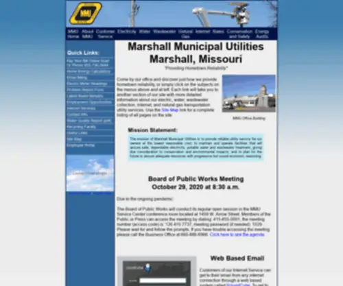 MMumo.net(Marshall Municipal Utilities) Screenshot