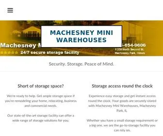 MMW-Storage.com(Machesney Mini Warehouses) Screenshot