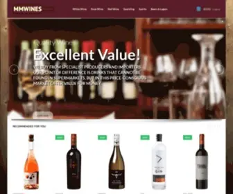 MMwine.co.uk(MM Wine Co) Screenshot