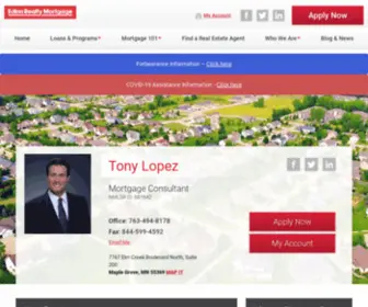 MN-Mortgages.com(HomeServices Lending) Screenshot