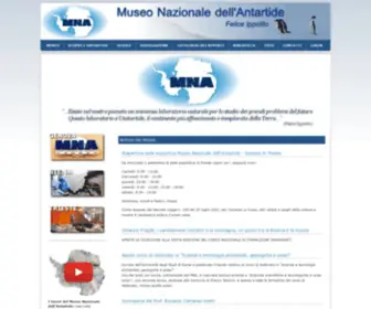 Mna.it(Museo Nazionale dell'Antartide) Screenshot