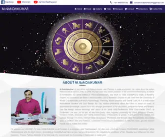 Mnandakumarpranavam1956.com(M Nandakumar IAS) Screenshot