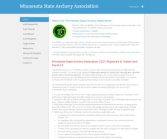 Mnarchery.org(Minnesota State Archery Association) Screenshot