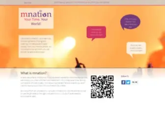 Mnation.co(Cool new way to chat and meet people) Screenshot