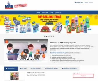 MNB.com.au(Wholesale cleaning) Screenshot