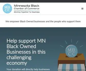MNblackchamber.org(Support) Screenshot