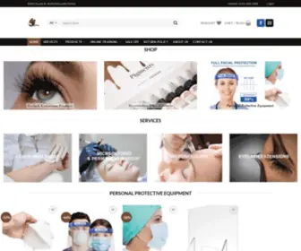 MNbrow.com(Mnbrow Beauty Retail Store) Screenshot