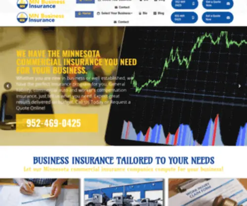 Mnbusinessinsurance.com(Comercial Insurance Quotes) Screenshot