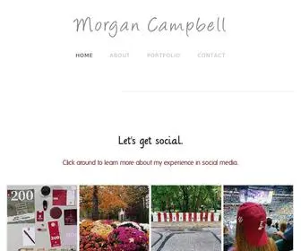 Mncampbell.com(Morgan Campbell) Screenshot