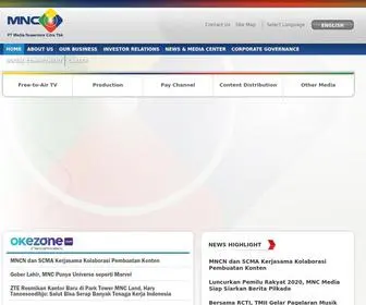 MNC.co.id(Media Nusantara Citra Tbk) Screenshot