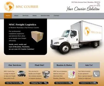 MNccourier.com(MNC Courier) Screenshot