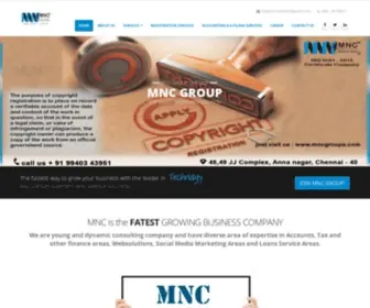 MNCgroups.com(MNC Associates) Screenshot