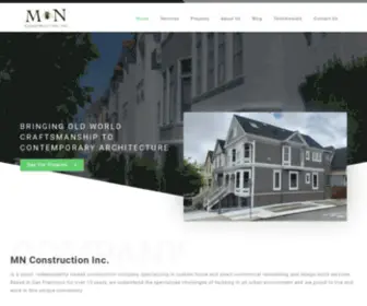 Mnconstructionsf.com(MN Construction) Screenshot