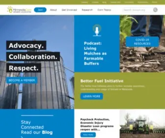 Mncorn.org(The Minnesota Corn Growers Association) Screenshot
