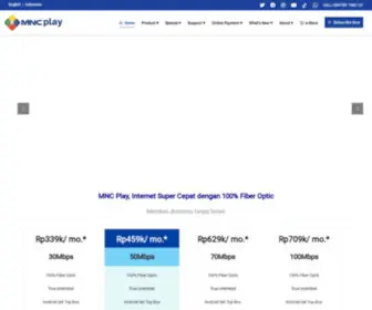 MNCplay.id(Provider Internet Super Cepat) Screenshot