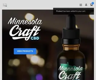 MNcraftcbd.com(Minnesota Craft CBD) Screenshot