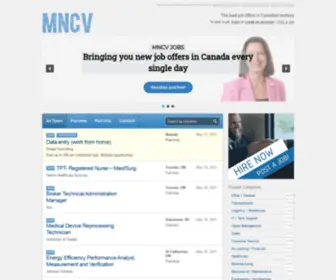 MNCV.org(The Canadian market) Screenshot