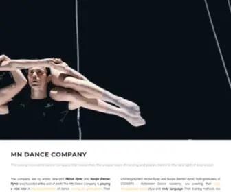 Mndancecompany.com(MN DANCE COMPANY) Screenshot