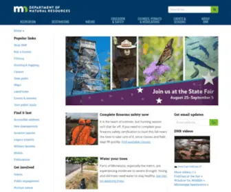 MNDNR.gov(MNDNR) Screenshot