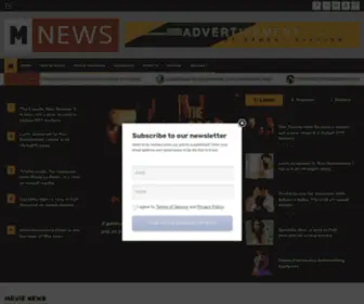 Mnews24X7.com(Online News Channel) Screenshot