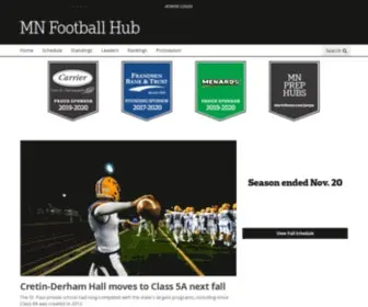 Mnfootballhub.com(MN Football Hub) Screenshot