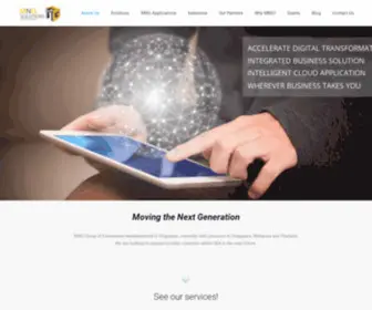MNG-Solutions.com(MNG Group's main focus) Screenshot