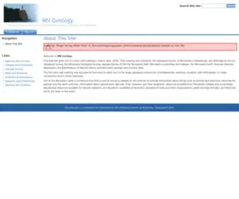Mngeology.net(About This Site) Screenshot