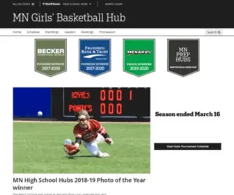 Mngirlsbasketballhub.com(MN Girls' Basketball Hub) Screenshot