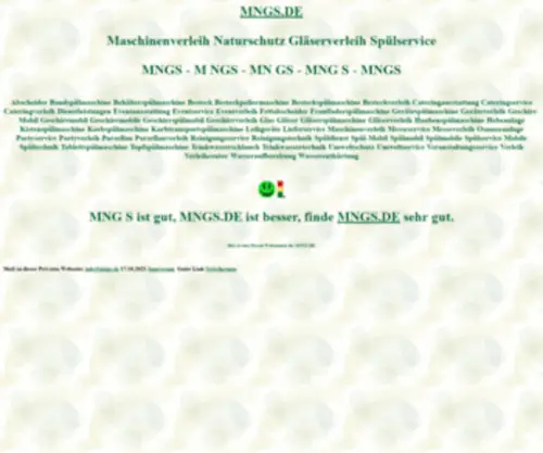 MNGS.de(Spülmobil) Screenshot