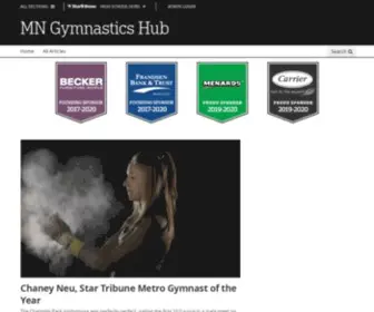 MNGYmnasticshub.com(MN Gymnastics Hub) Screenshot