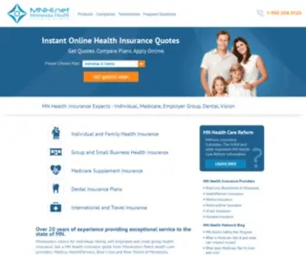 Mnhealthnetwork.com(Minnesota Health Insurance Network) Screenshot