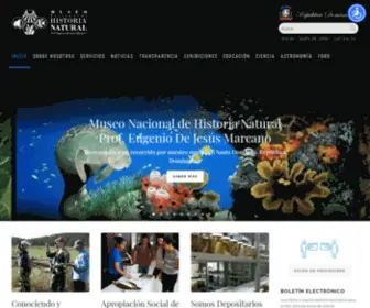 MNHN.gov.do(El Museo Nacional de Historia Natural “Prof) Screenshot