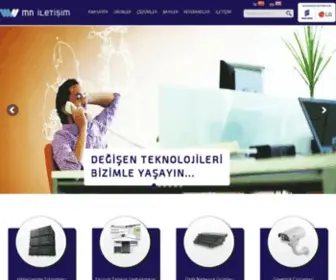 Mniletisim.com.tr(MN İletişim İLETİŞİM VE ZAYIF AKIM ÇÖZÜM ORTAĞINIZ) Screenshot