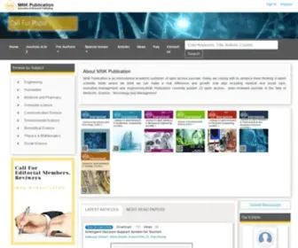MNkjournals.com(MNK Publication) Screenshot