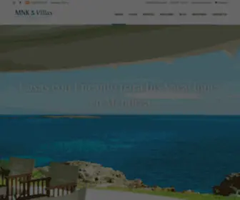 MNkvillas.com(Alquiler de casas en Menorca) Screenshot