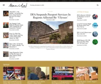 MNlmag.com(Manila Magazine is a part of PAGEONE Media®. PAGEONE Media®) Screenshot