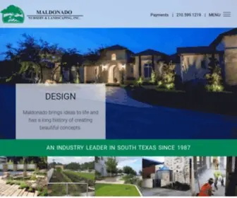 MNlsa.com(Maldonado Nursery and Landscaping Inc) Screenshot