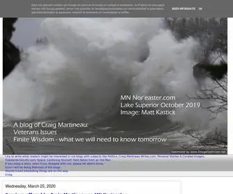 Mnnoreaster.com(MN Noreaster) Screenshot