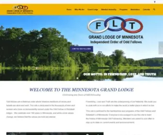 Mnoddfellows.org(Grand Lodge of Minnesota) Screenshot