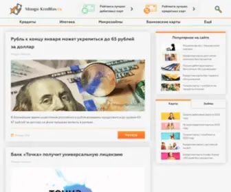 Mnogo-Kreditov.ru(Много) Screenshot