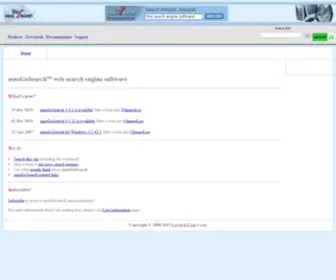 Mnogosearch.org(Internet search engine software) Screenshot