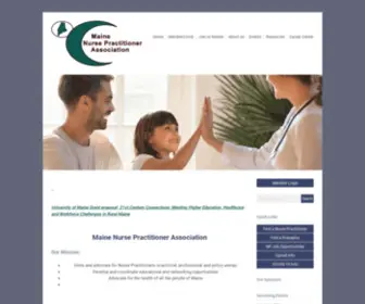 Mnpa.us(Maine Nurse Practitioner Association) Screenshot