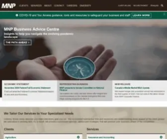 MNP.ca(Accounting, Business Consulting and Tax Services) Screenshot