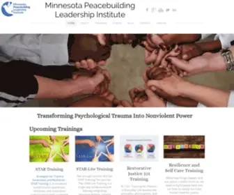 Mnpeace.org(Minnesota Peacebuilding Leadership Institute) Screenshot