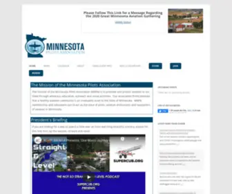 Mnpilots.org(Minnesota Pilots Association) Screenshot