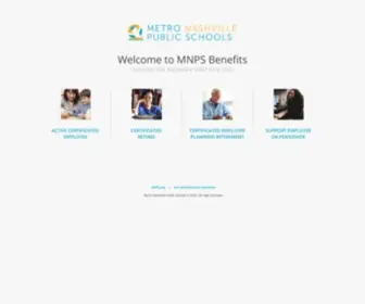MNPsbenefits.org(MNPS offers a generous and competitive benefits package) Screenshot